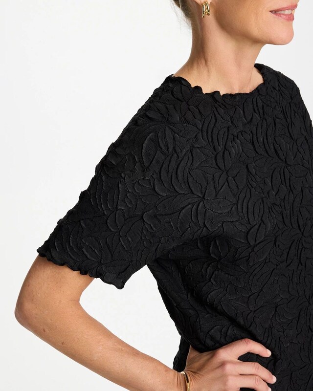 Travelers Embossed Pullover Top - image 4